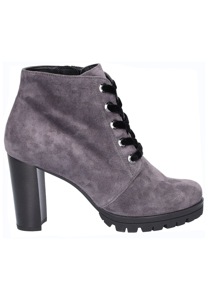 Högl Stiefelette Veloursleder Dunkelgrau