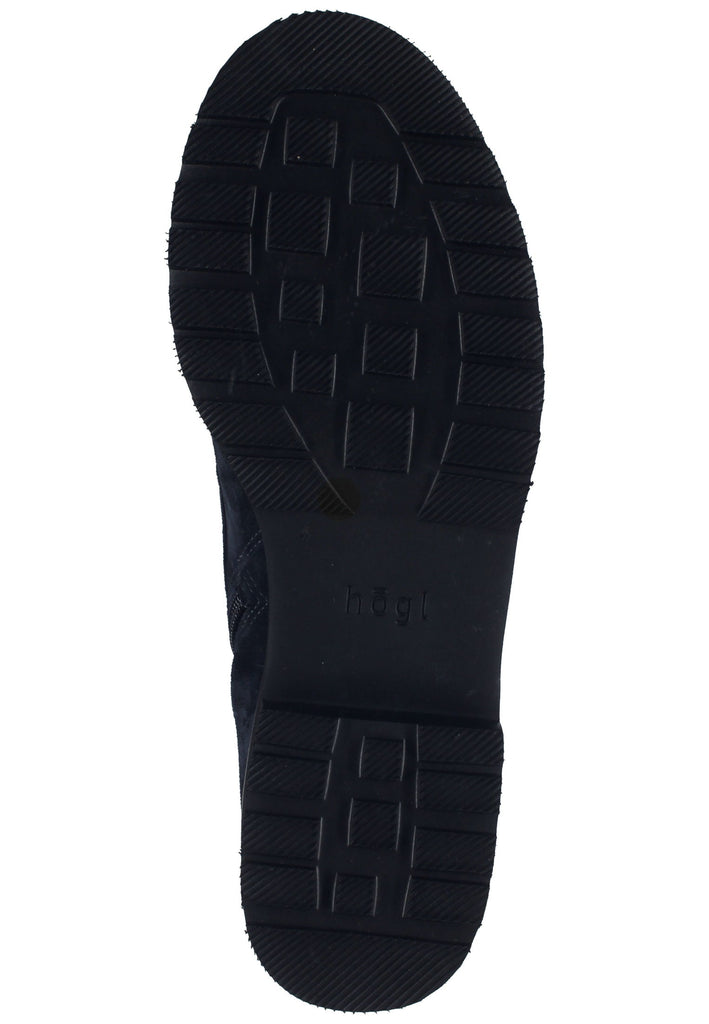 Högl Stiefelette Veloursleder Indigo
