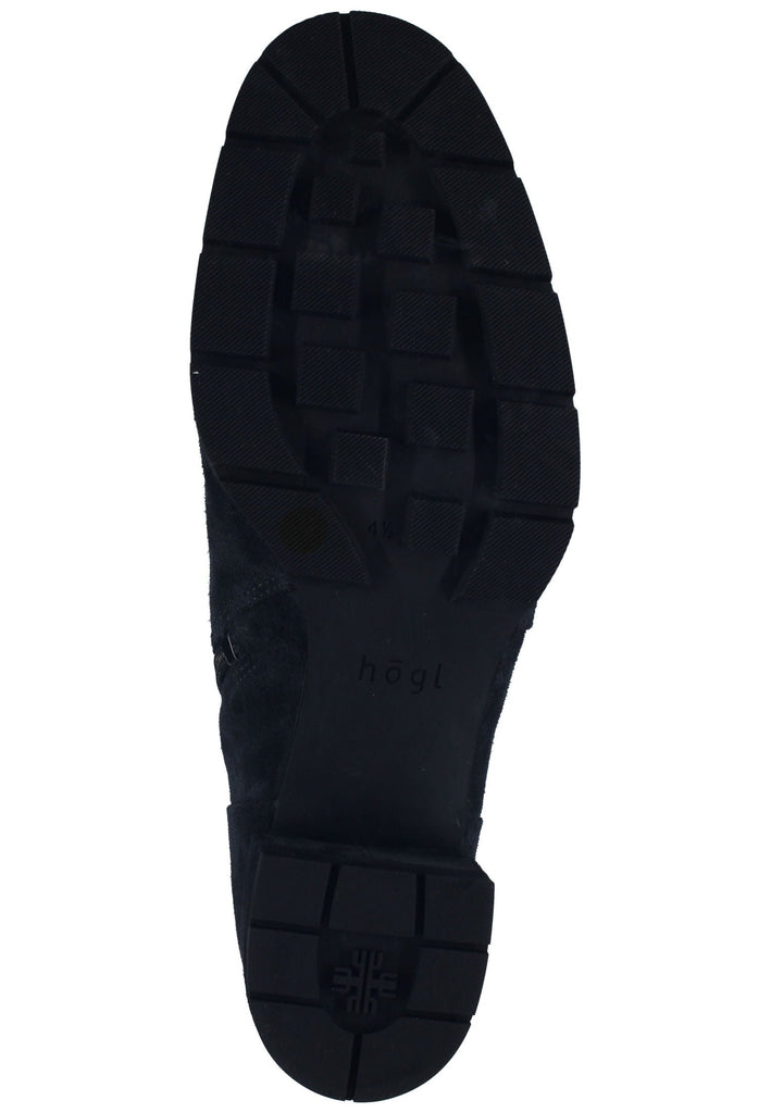 Högl Stiefelette Veloursleder Indigo