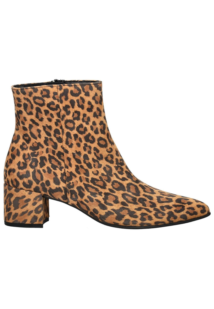 Högl Stiefelette Veloursleder Leopard