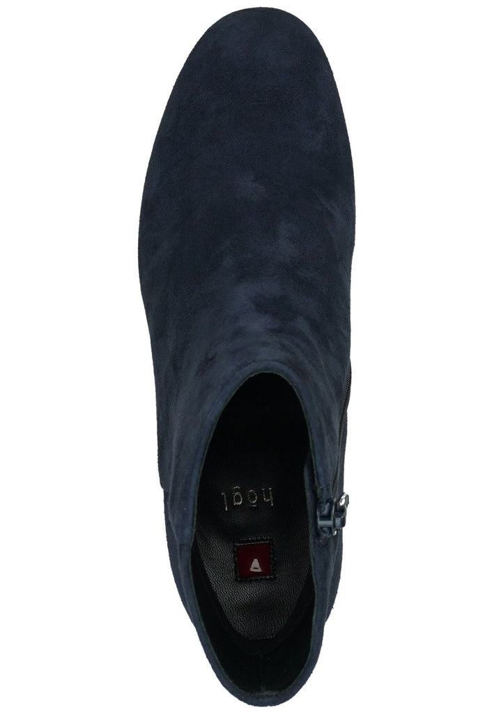Högl Stiefelette Veloursleder Marine