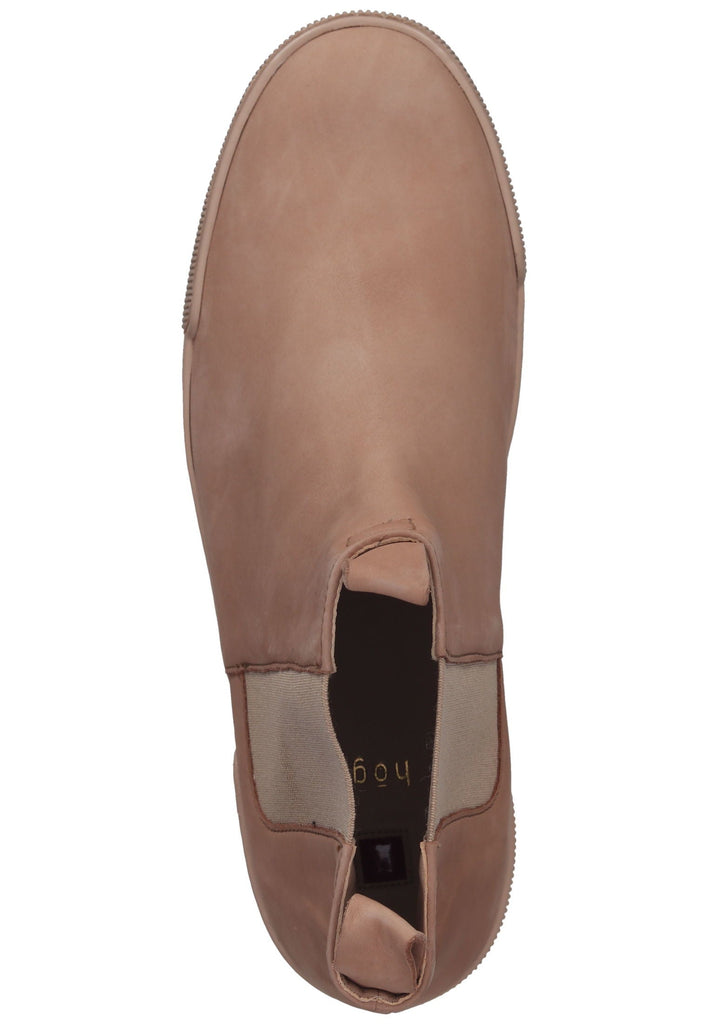 Högl Stiefelette Veloursleder Nude