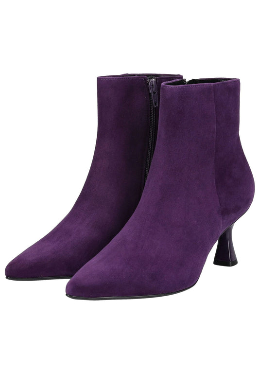 Högl Stiefelette Veloursleder Purple