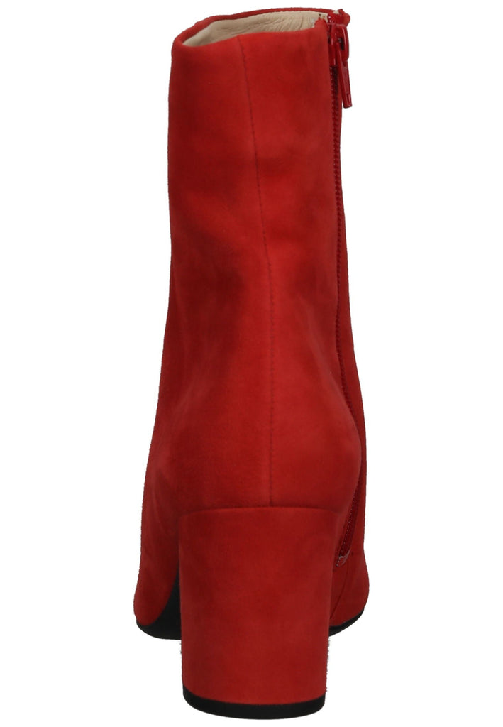 Högl Stiefelette Veloursleder Rot