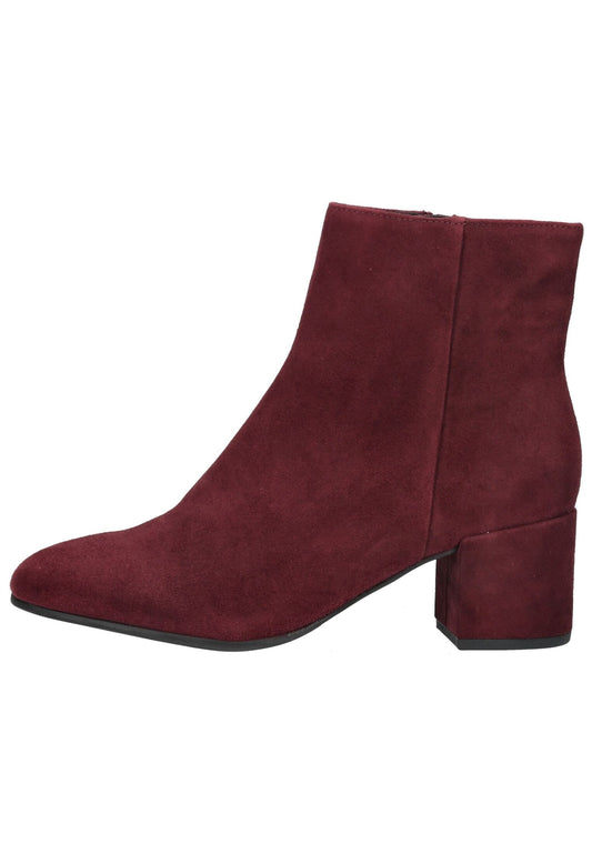 Högl Stiefelette Veloursleder Rot