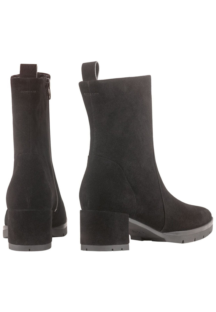 Högl Stiefelette Veloursleder Schwarz