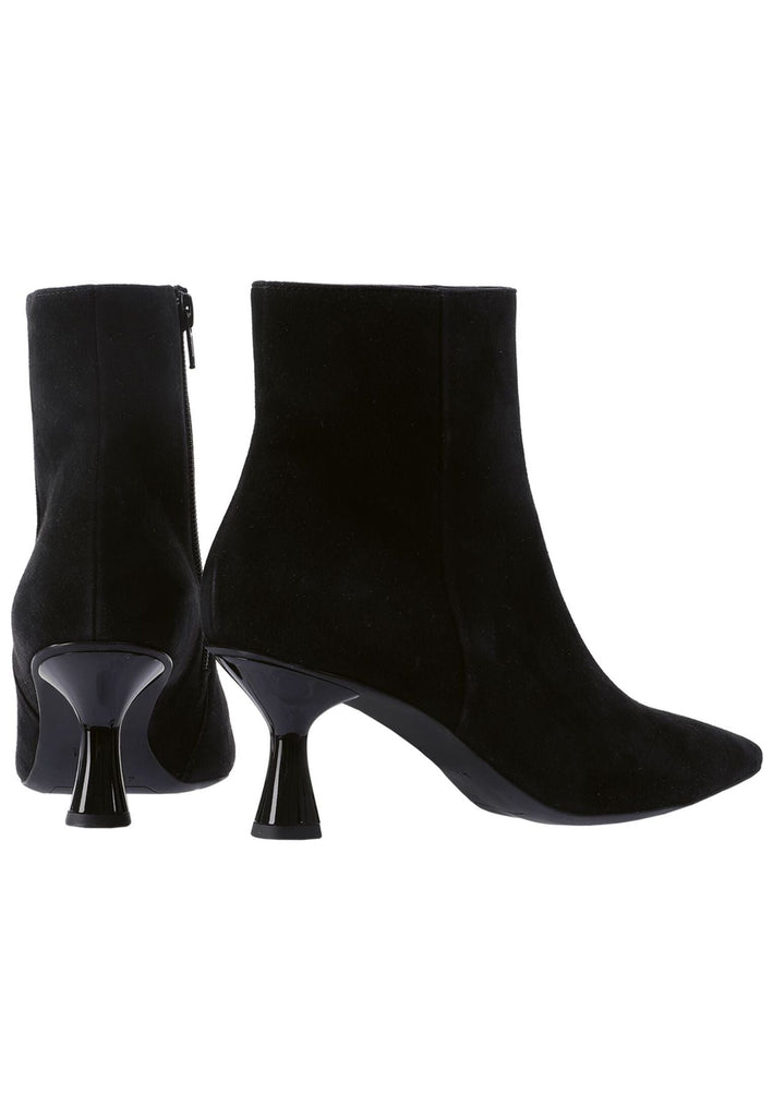 Högl Stiefelette Veloursleder Schwarz