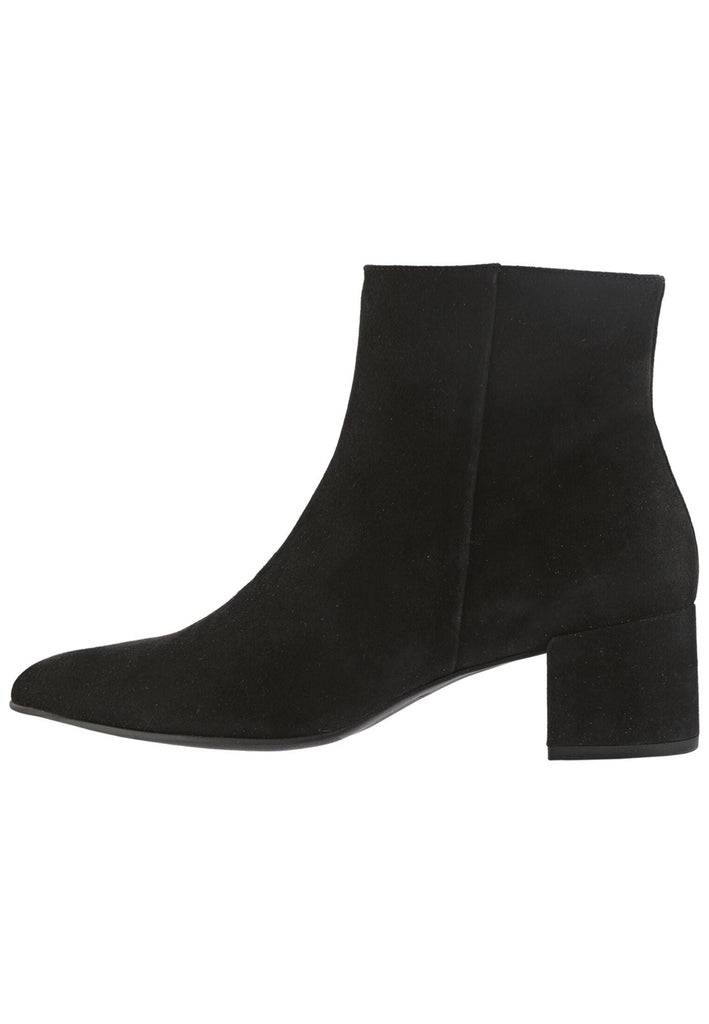 Högl Stiefelette Veloursleder Schwarz