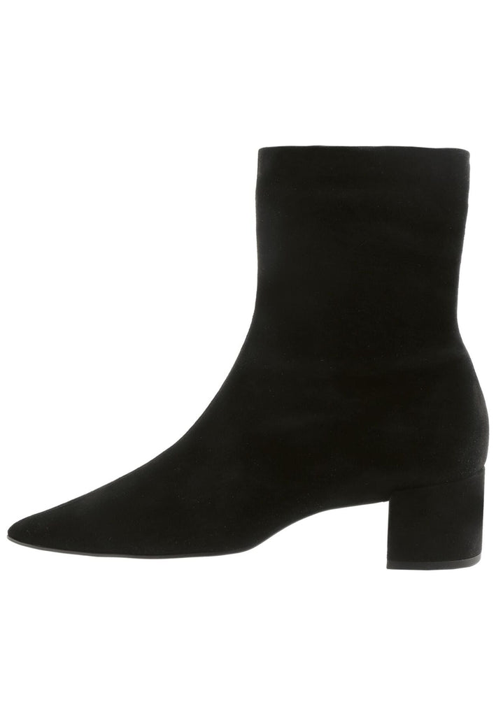 Högl Stiefelette Veloursleder Schwarz