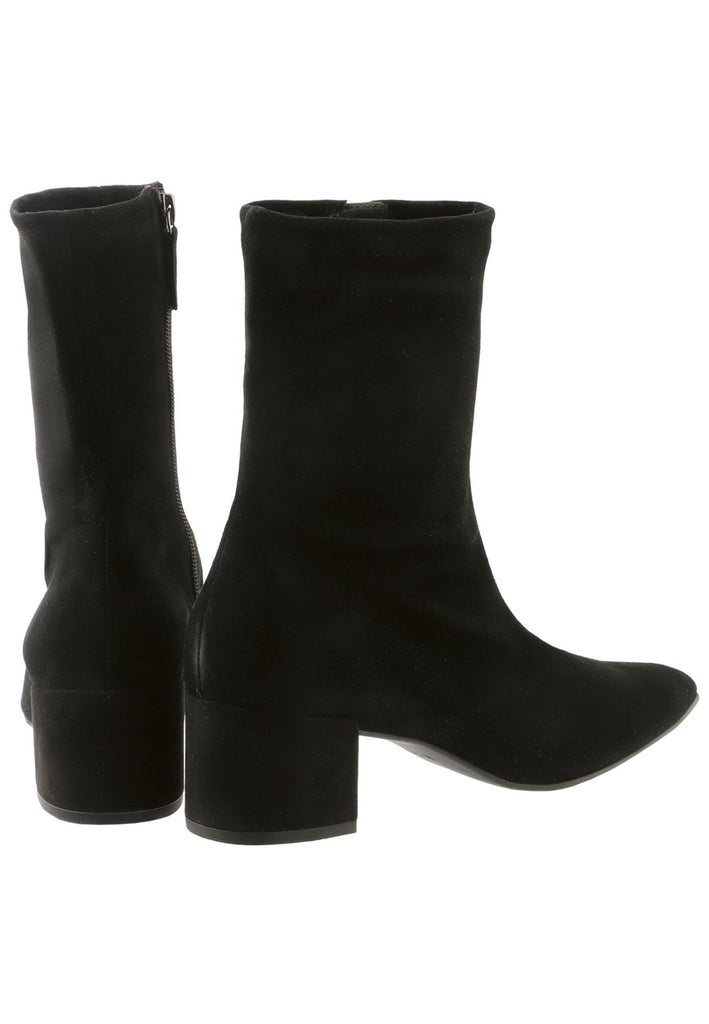 Högl Stiefelette Veloursleder Schwarz