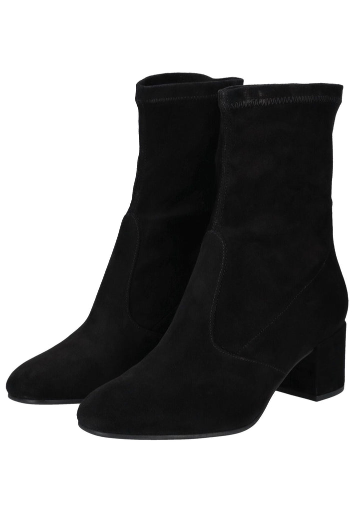 Högl Stiefelette Veloursleder Schwarz
