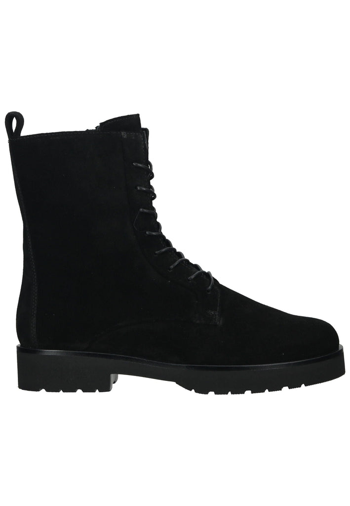 Högl Stiefelette Veloursleder Schwarz
