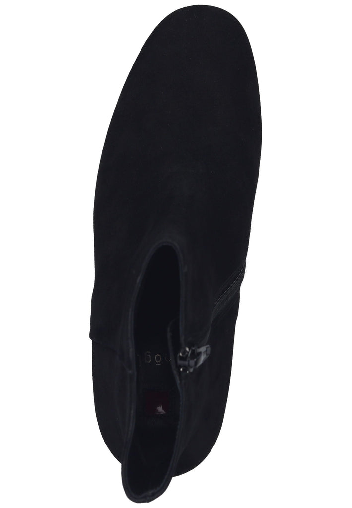 Högl Stiefelette Veloursleder Schwarz