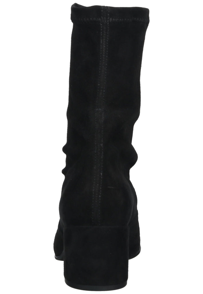 Högl Stiefelette Veloursleder Schwarz