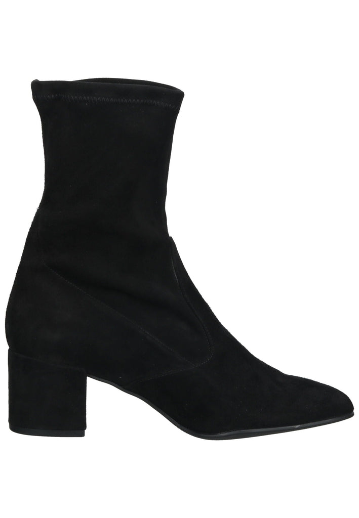 Högl Stiefelette Veloursleder Schwarz