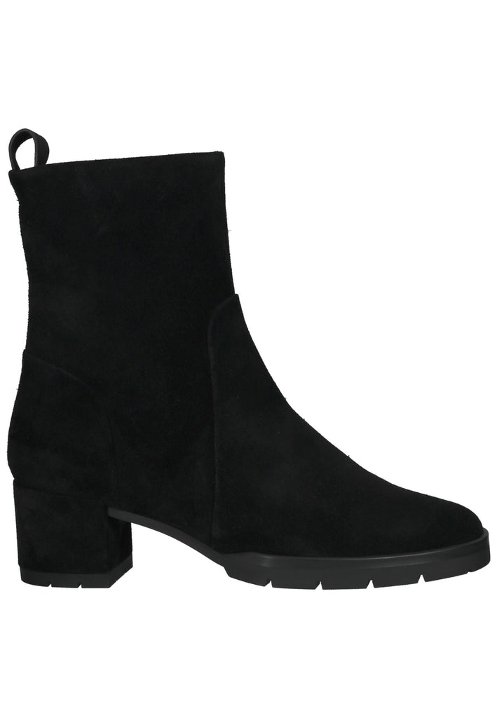 Högl Stiefelette Veloursleder Schwarz