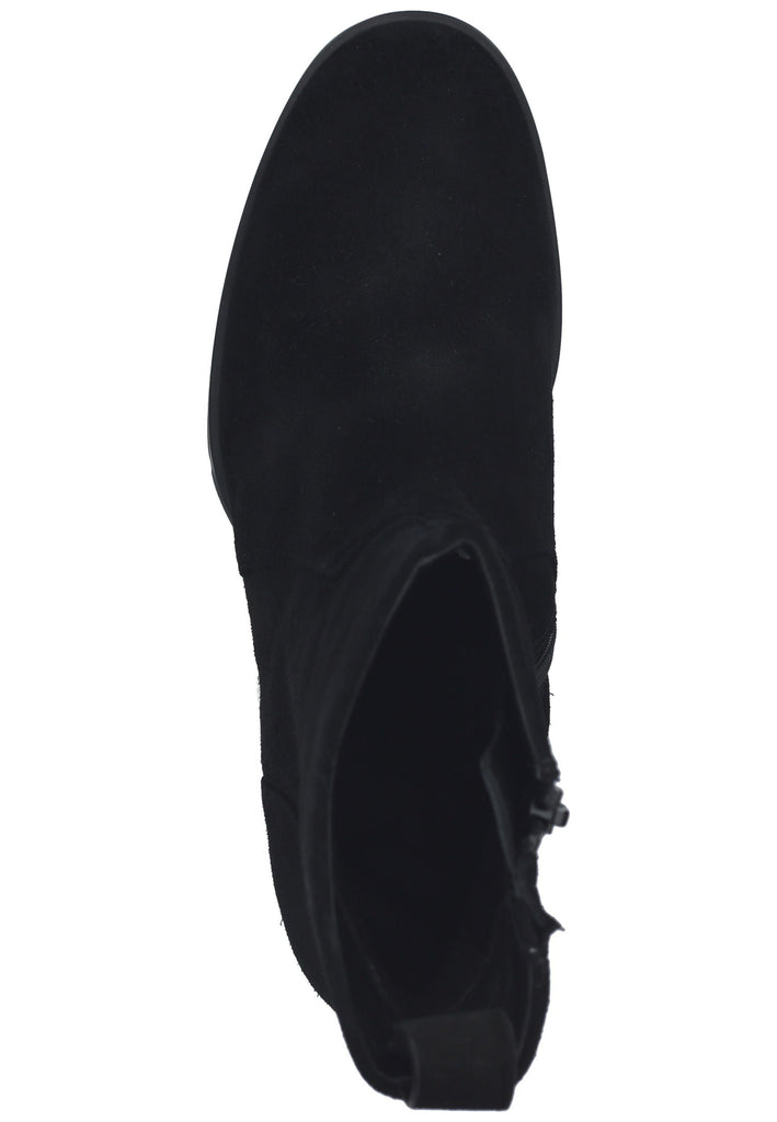 Högl Stiefelette Veloursleder Schwarz