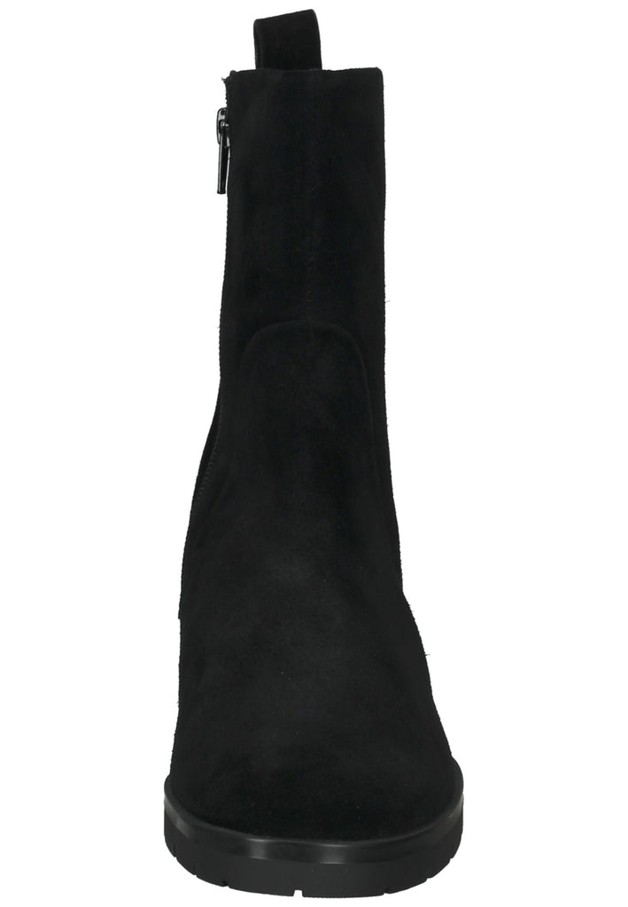 Högl Stiefelette Veloursleder Schwarz