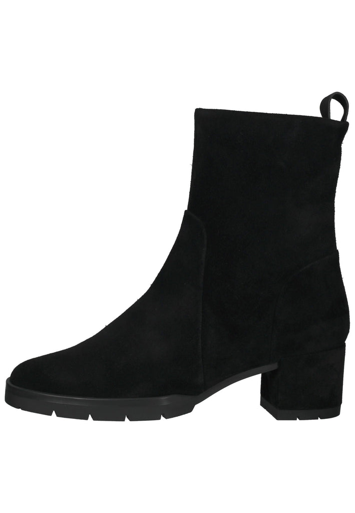 Högl Stiefelette Veloursleder Schwarz