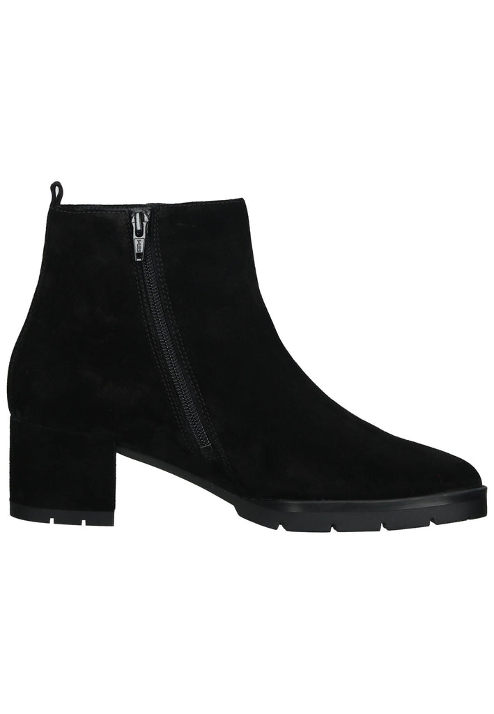 Högl Stiefelette Veloursleder Schwarz