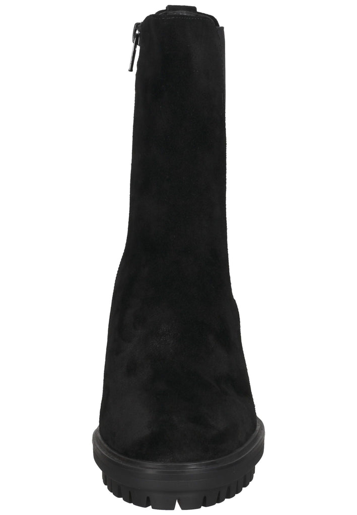 Högl Stiefelette Veloursleder Schwarz