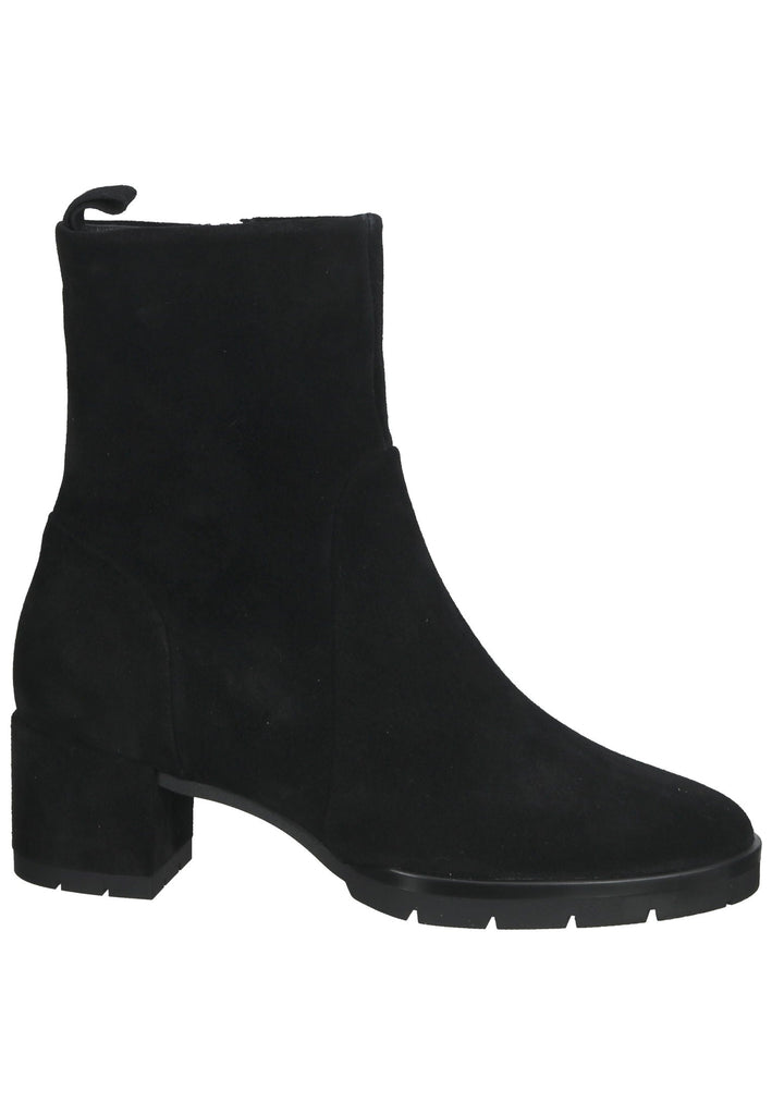 Högl Stiefelette Veloursleder Schwarz