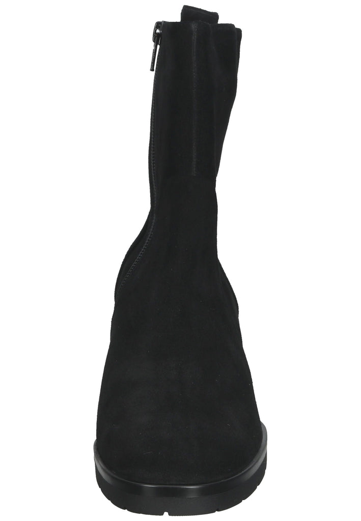 Högl Stiefelette Veloursleder Schwarz