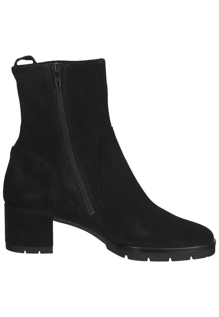 Högl Stiefelette Veloursleder Schwarz