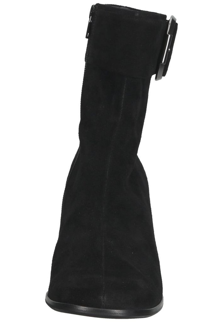 Högl Stiefelette Veloursleder Schwarz