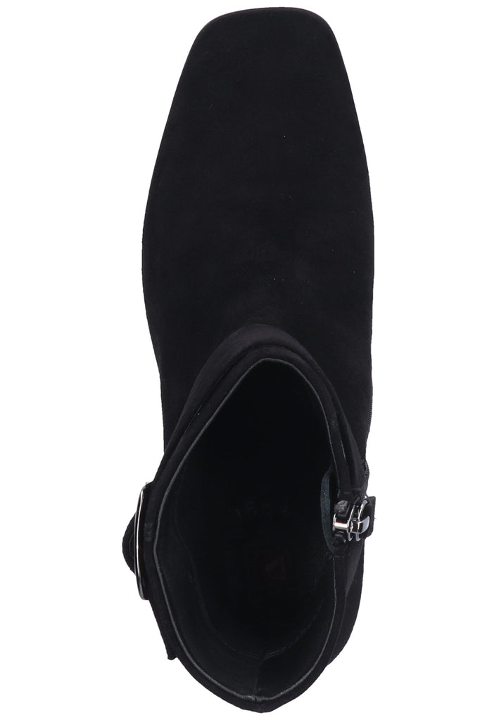 Högl Stiefelette Veloursleder Schwarz