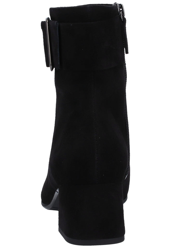 Högl Stiefelette Veloursleder Schwarz