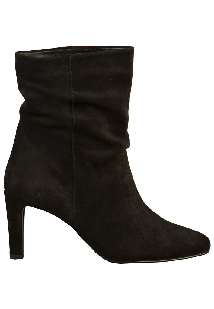 Högl Stiefelette Veloursleder Schwarz
