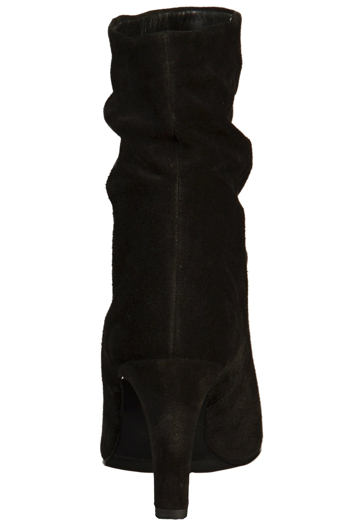 Högl Stiefelette Veloursleder Schwarz