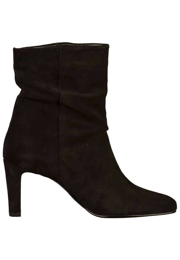 Högl Stiefelette Veloursleder Schwarz