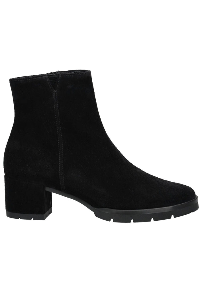 Högl Stiefelette Veloursleder Schwarz
