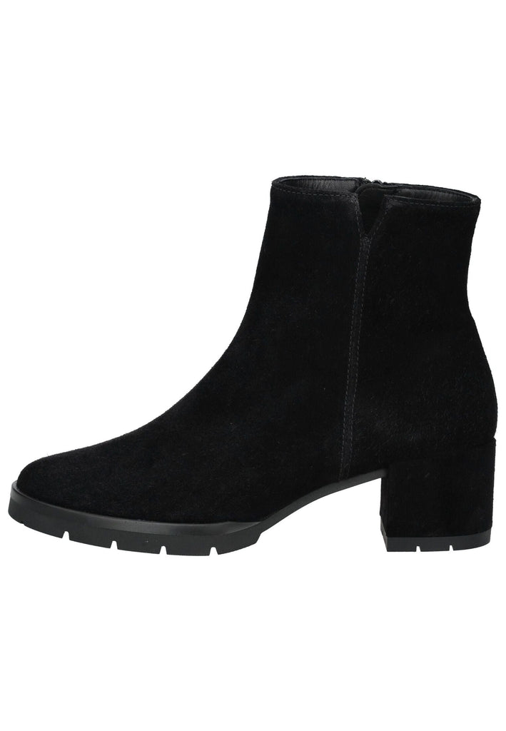 Högl Stiefelette Veloursleder Schwarz