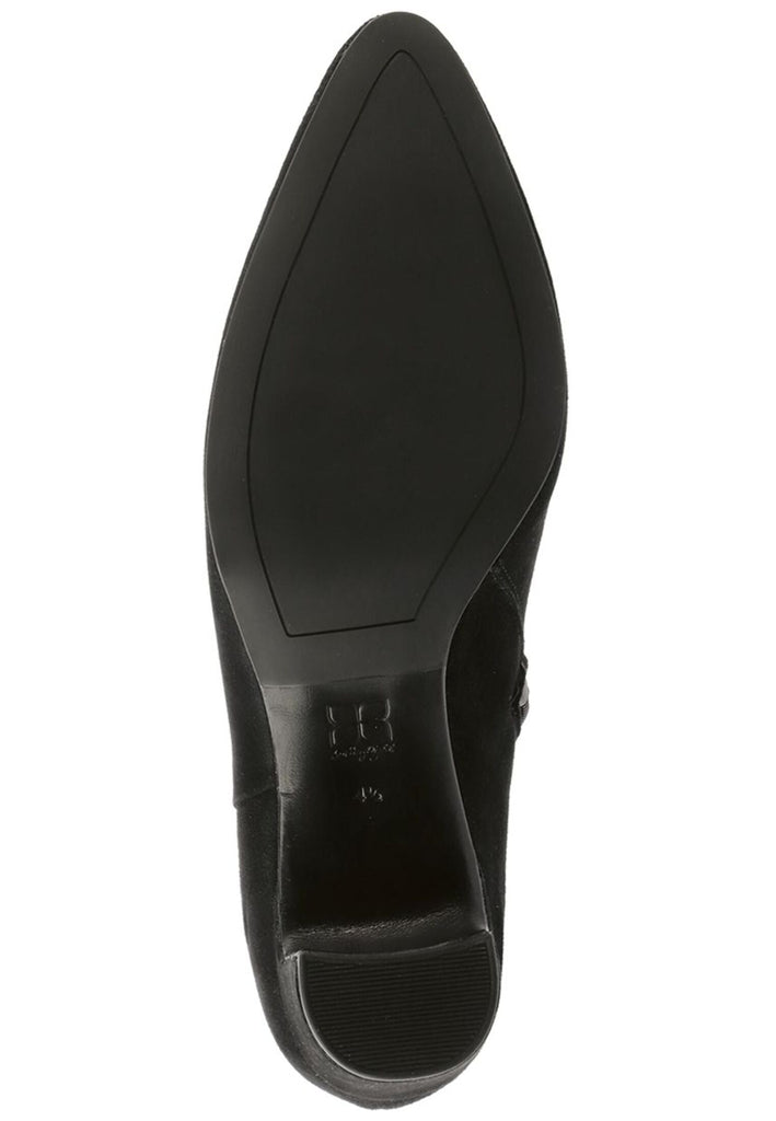 Högl Stiefelette Veloursleder Schwarz