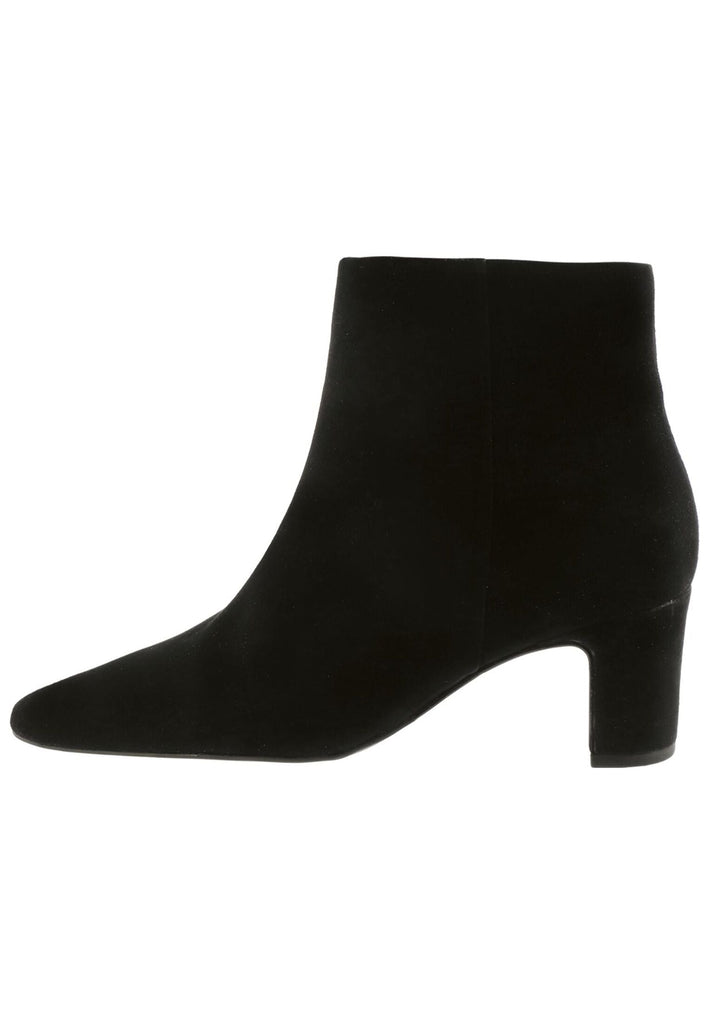 Högl Stiefelette Veloursleder Schwarz