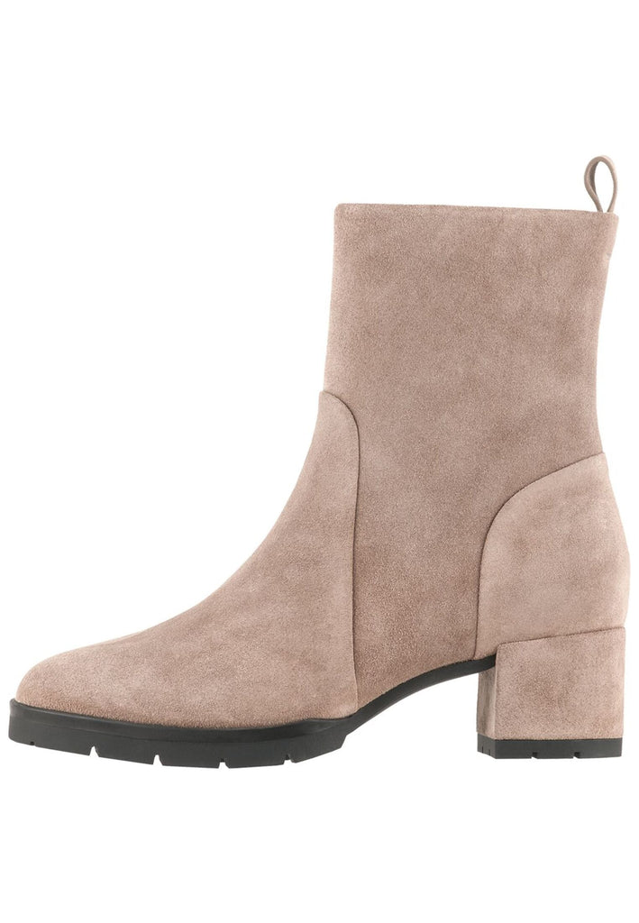 Högl Stiefelette Veloursleder Taupe