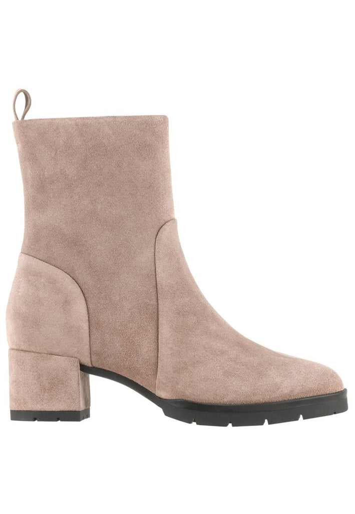 Högl Stiefelette Veloursleder Taupe