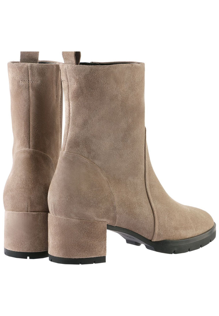 Högl Stiefelette Veloursleder Taupe