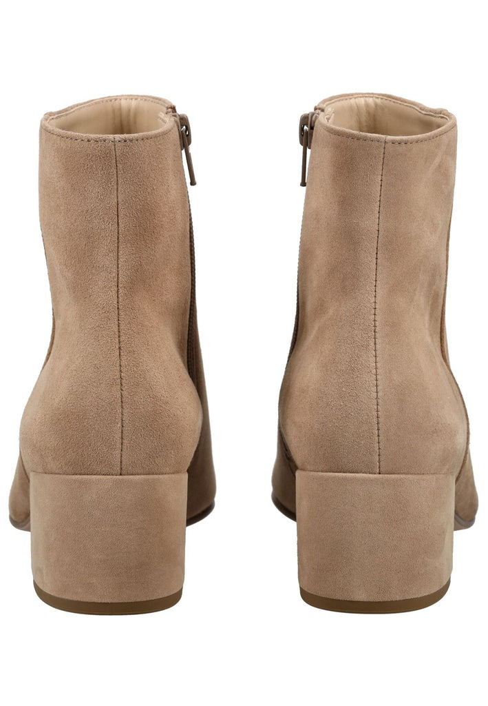Högl Stiefelette Veloursleder Taupe