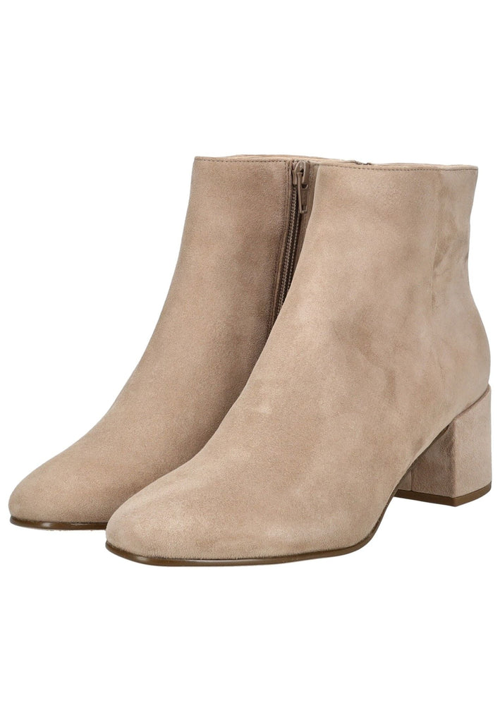 Högl Stiefelette Veloursleder Taupe