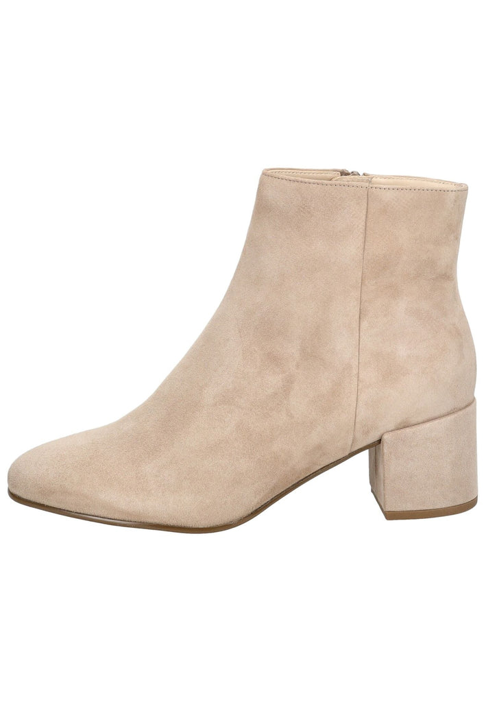 Högl Stiefelette Veloursleder Taupe