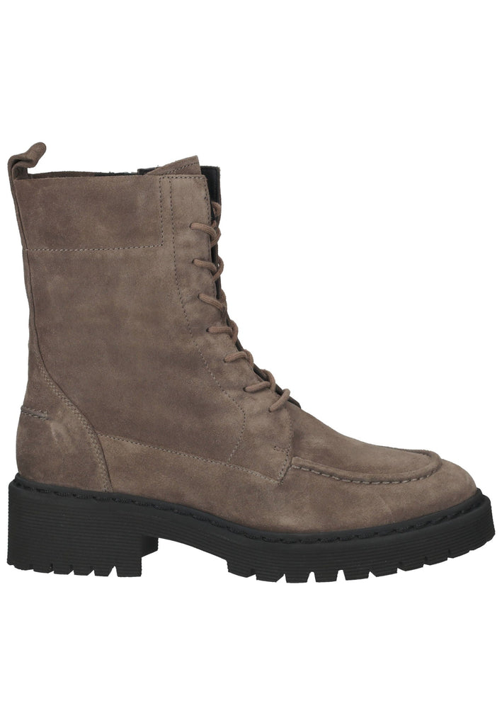 Högl Stiefelette Veloursleder Taupe
