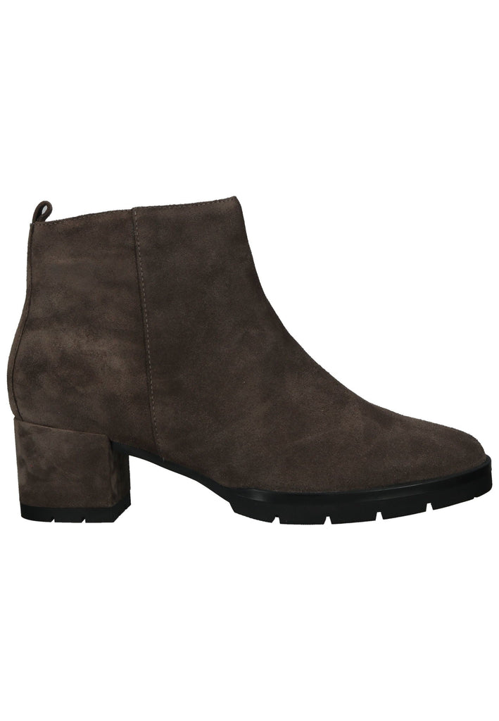 Högl Stiefelette Veloursleder Taupe
