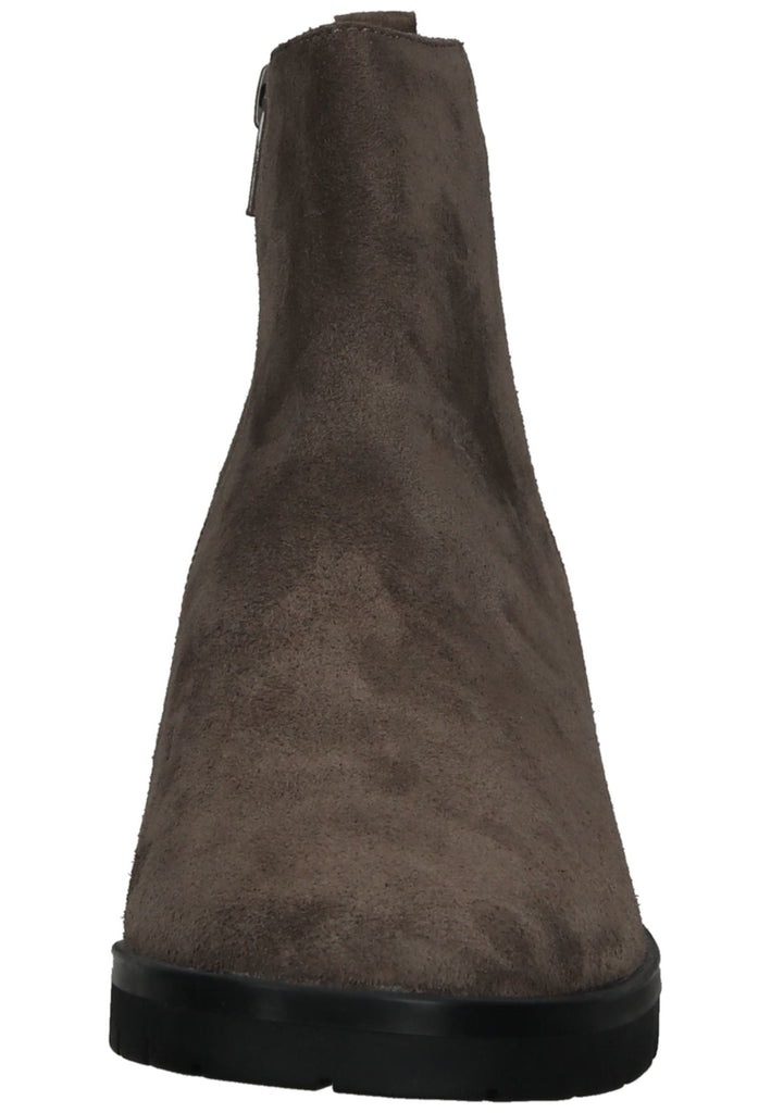 Högl Stiefelette Veloursleder Taupe