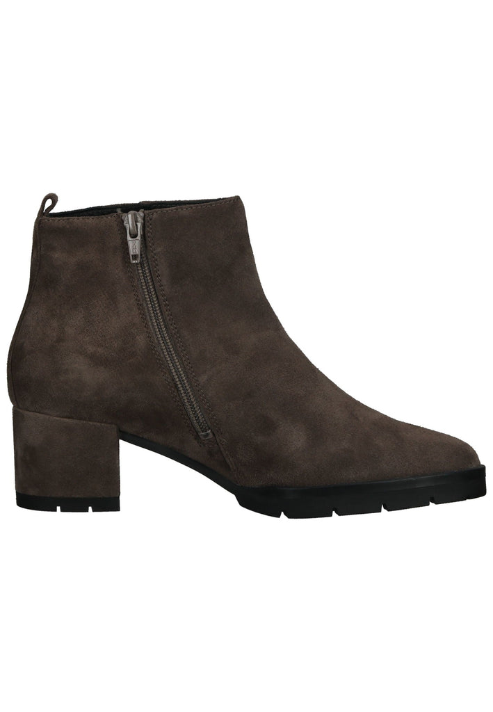 Högl Stiefelette Veloursleder Taupe