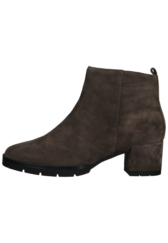Högl Stiefelette Veloursleder Taupe