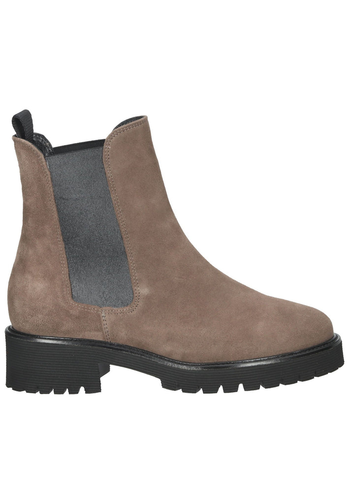 Högl Stiefelette Veloursleder Taupe